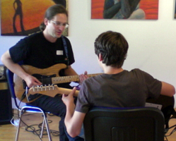 David Eggert Probe-Unterricht Gitarre