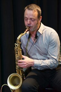 Uli Christlein live am Saxophon