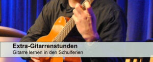 Gitarre lernen in den Herbstferien